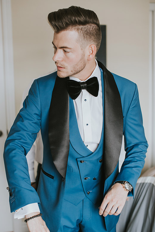 Cale Marshall, Custom Wedding Suit