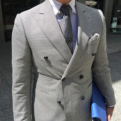 Light Grey Summer Mens Suit, Toronto