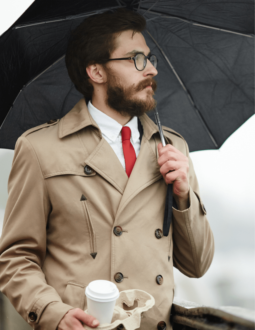 Looking Sharp in the Rain: Men's Fashion for a Rainy Day, King & Bay Custom Clothing, Toronto, Canada