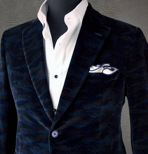 Custom Smoking Jacket for the Holidays